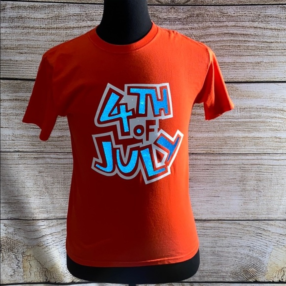 Custom Made 4th Of July Tee NWOT